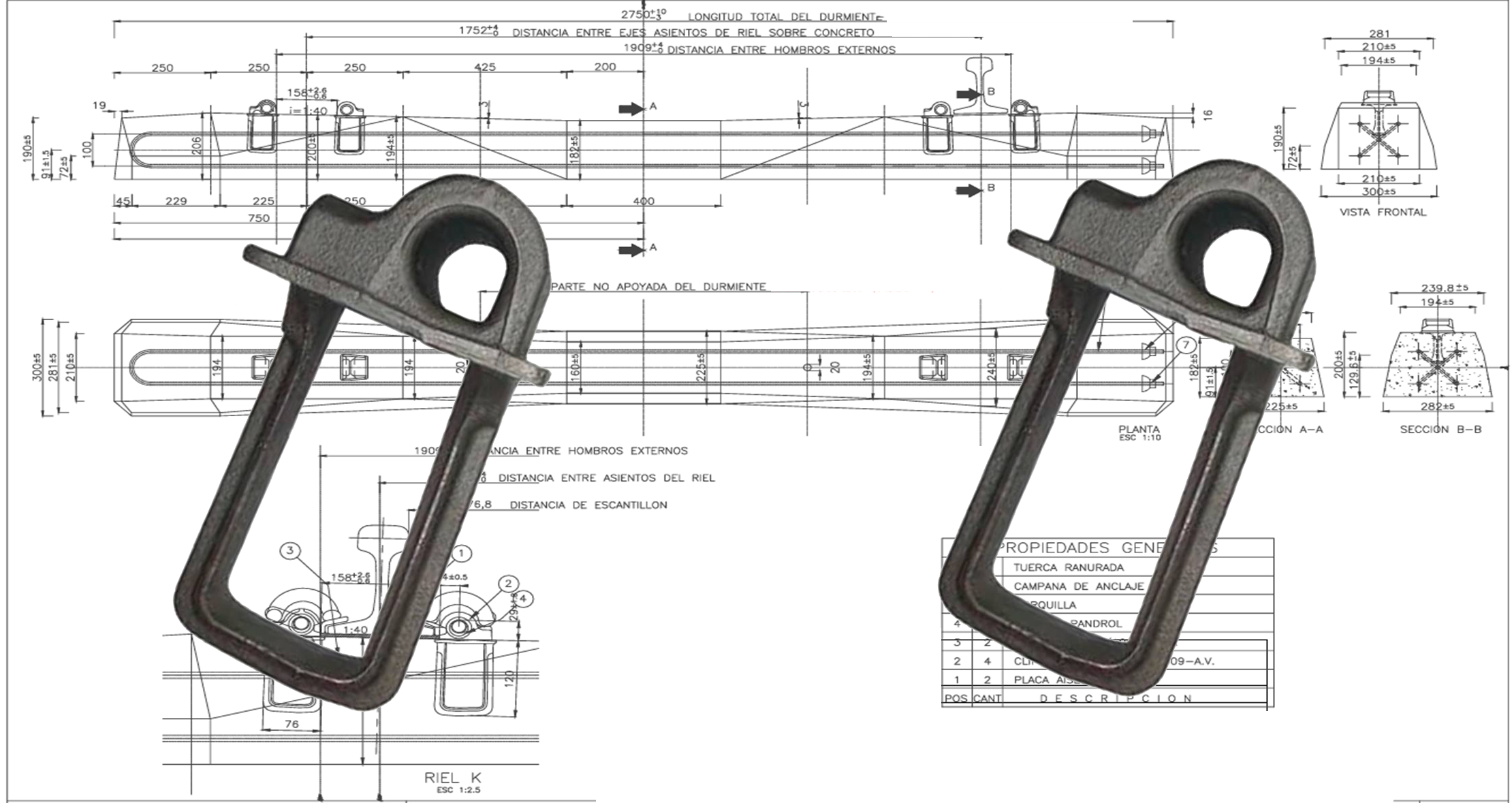 林州市工務(wù)再添預(yù)埋鐵座新選擇，豐富鋼軌扣件配套